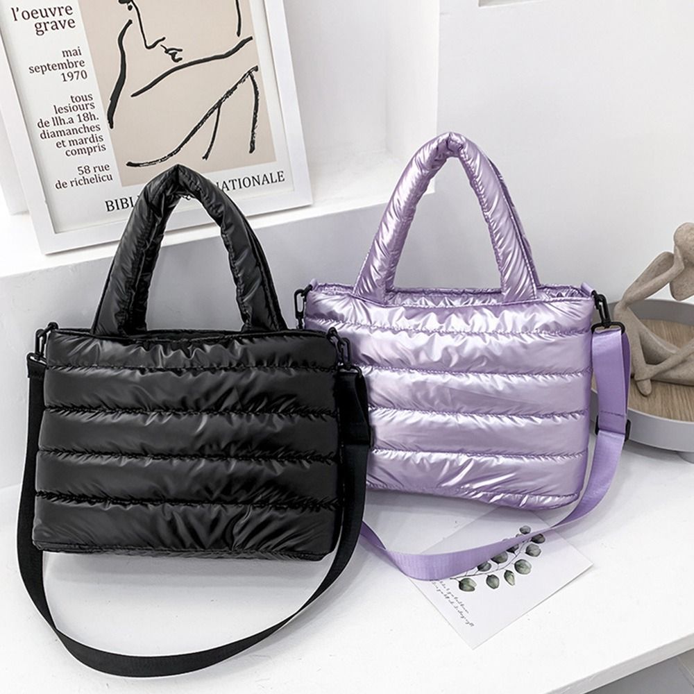 Shoulder Bag Structured - Sac fourre-tout bouffant pour femmes, sac