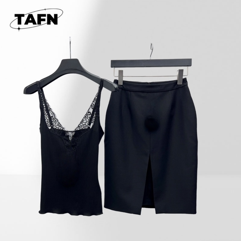Women Formal Event Wear - Ensemble jupe et haut pour femmes,