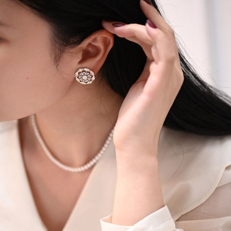 Women Formal Event Wear - Boucles d'oreilles élégantes et tendance, bijoux