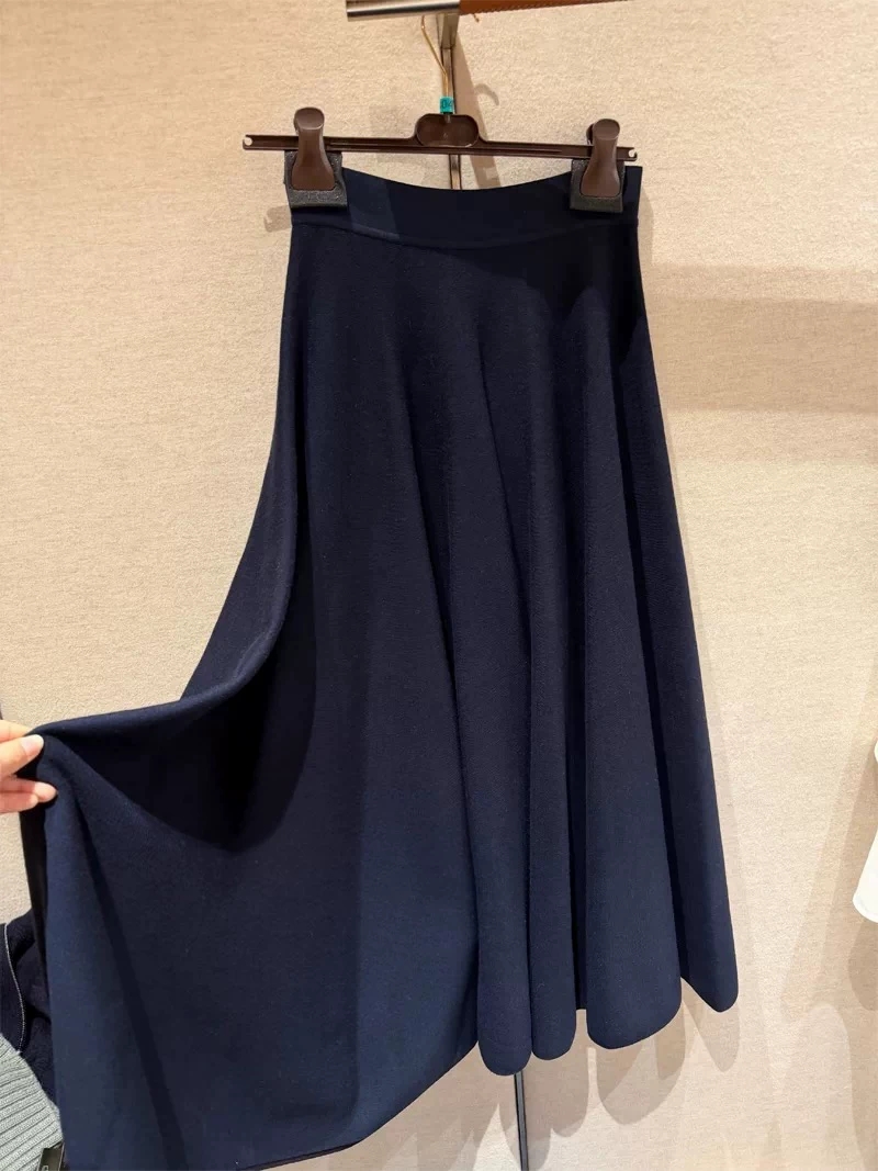 Nouvelle jupe longue en tricot - Women Formal Wear With Skirt avis et prix