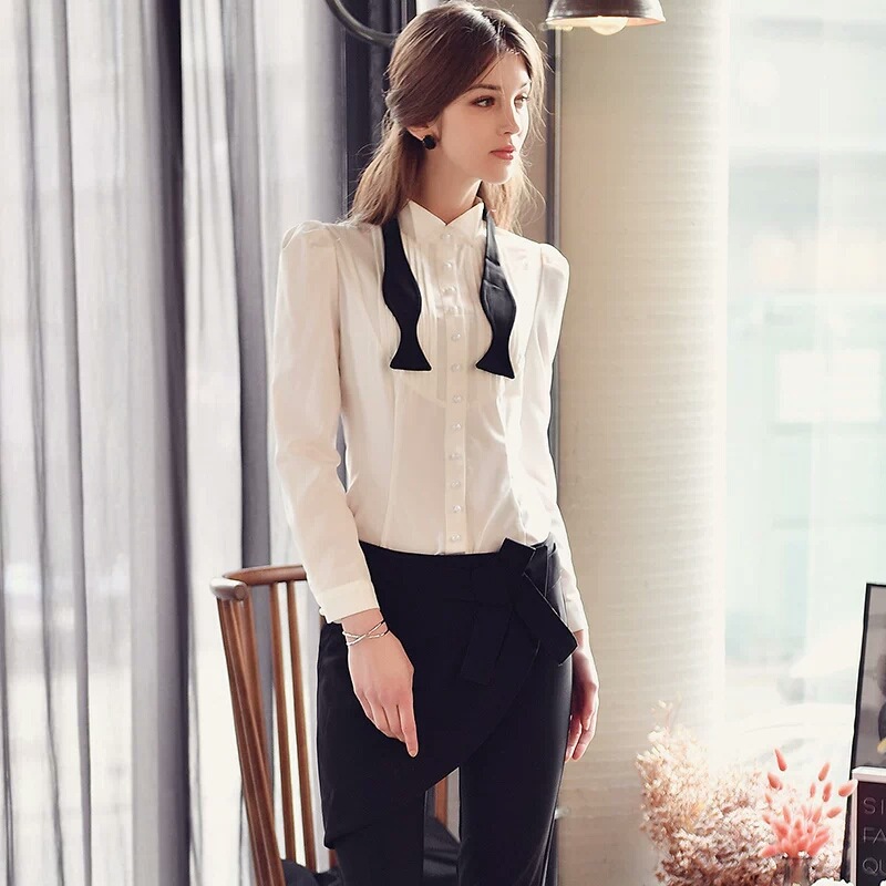 Nœud papillon formel pré-noué  - Women Formal Wear Black And White avis et prix