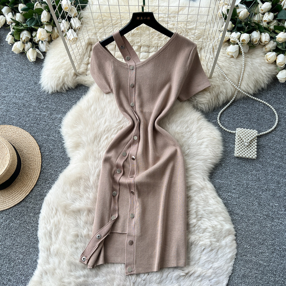 Robe mi-longue sexy pour femme - Wrap Dress Work avis et prix