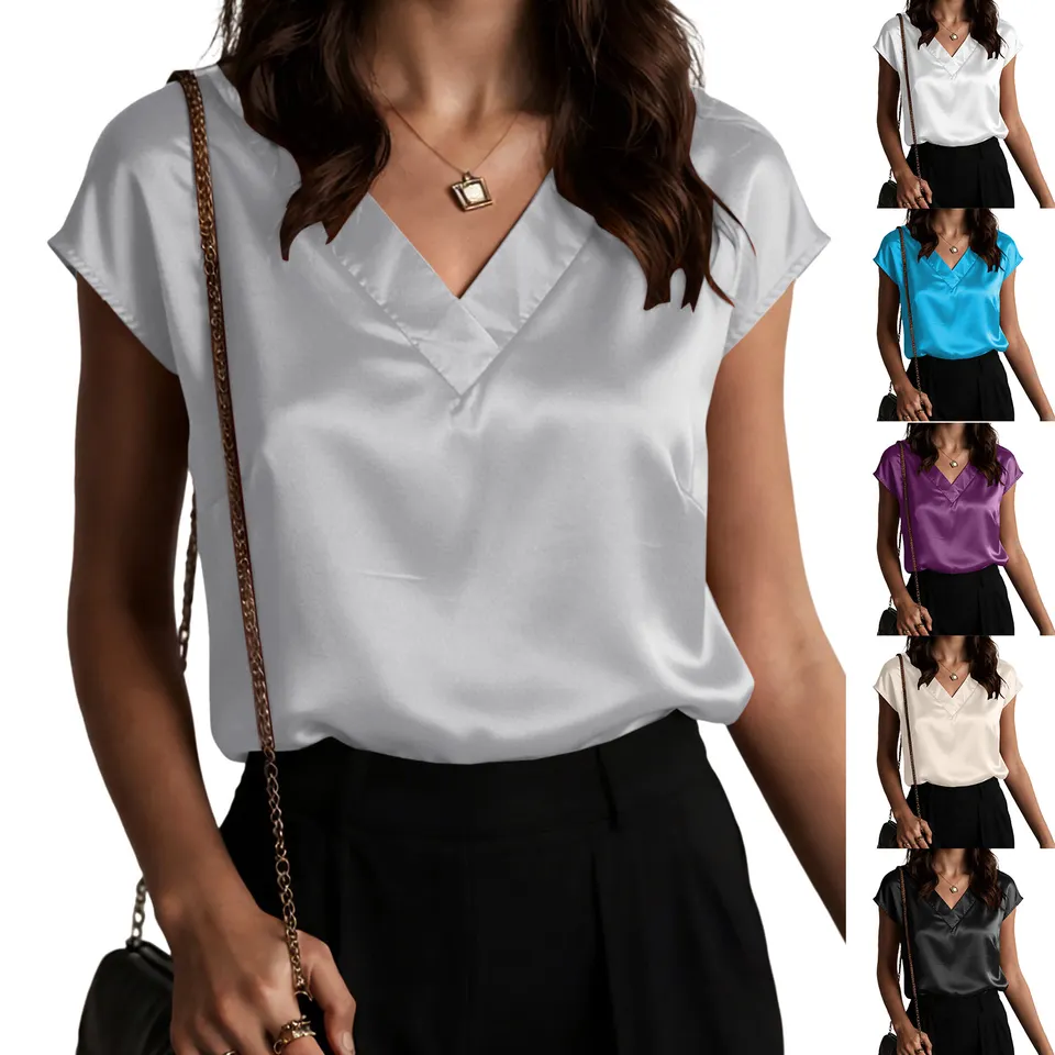 Chemisiers en satin de soie po - Silk Camisole Work avis et prix