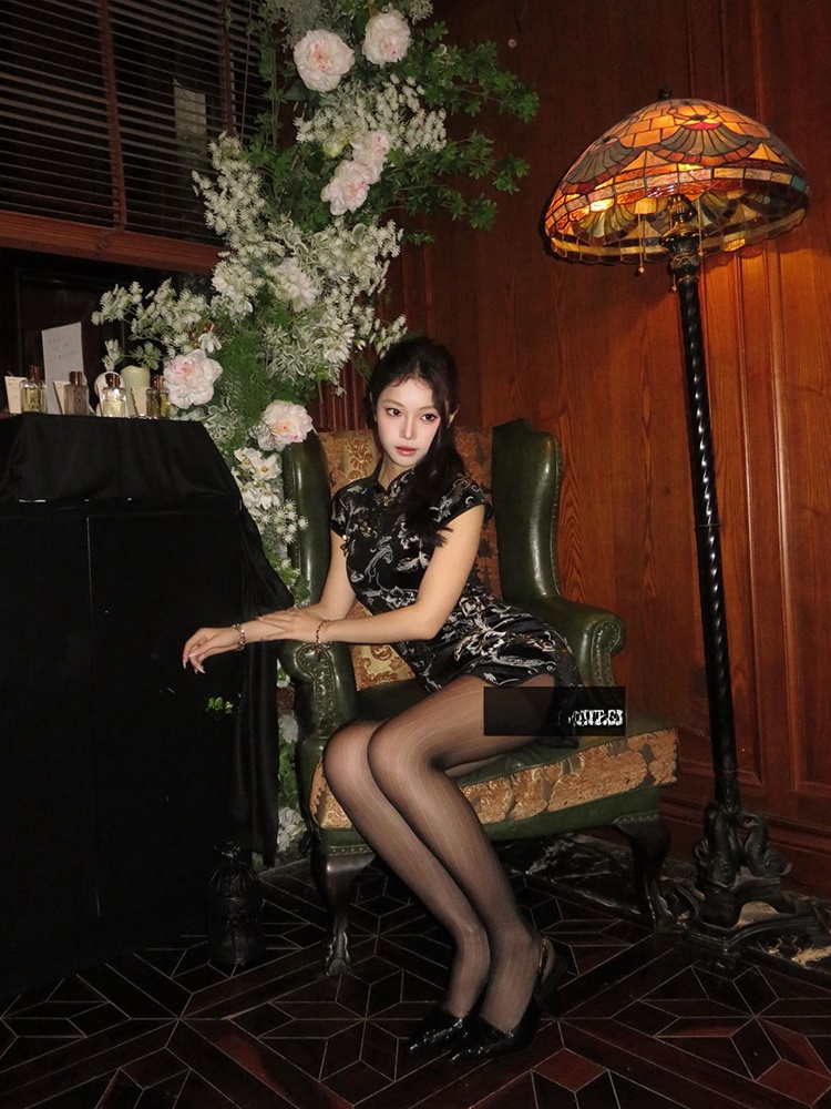 Robe Qipao Sexy et Élégante ST - Wrap Dress Work avis et prix