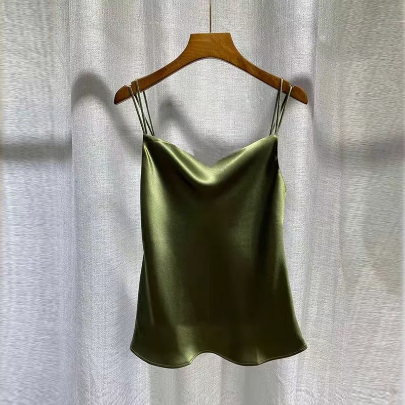 2025 Sexy Satin soie Camisole  - Silk Camisole Work avis et prix