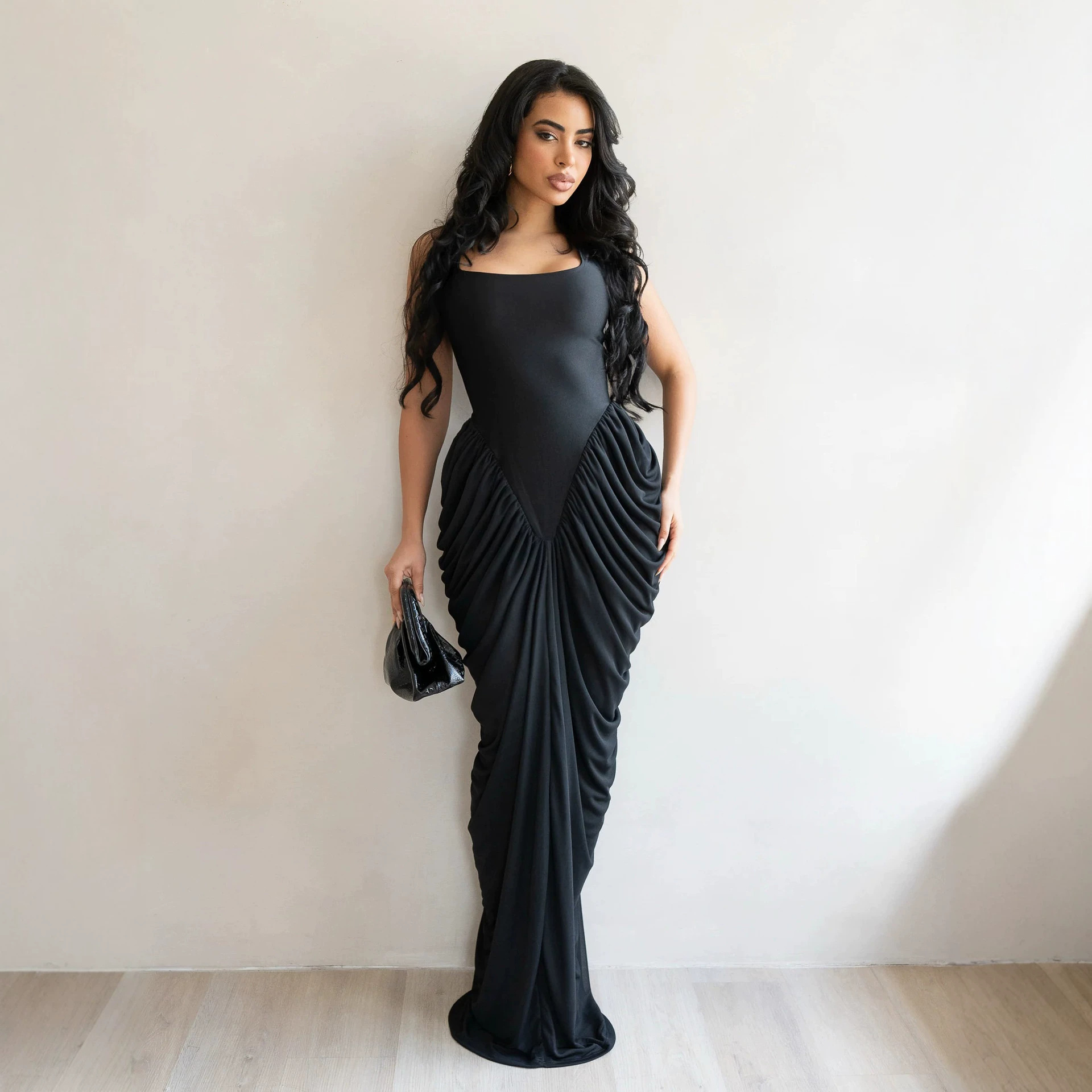 Robe longue femme sexy Y2K str - Wrap Dress Work avis et prix