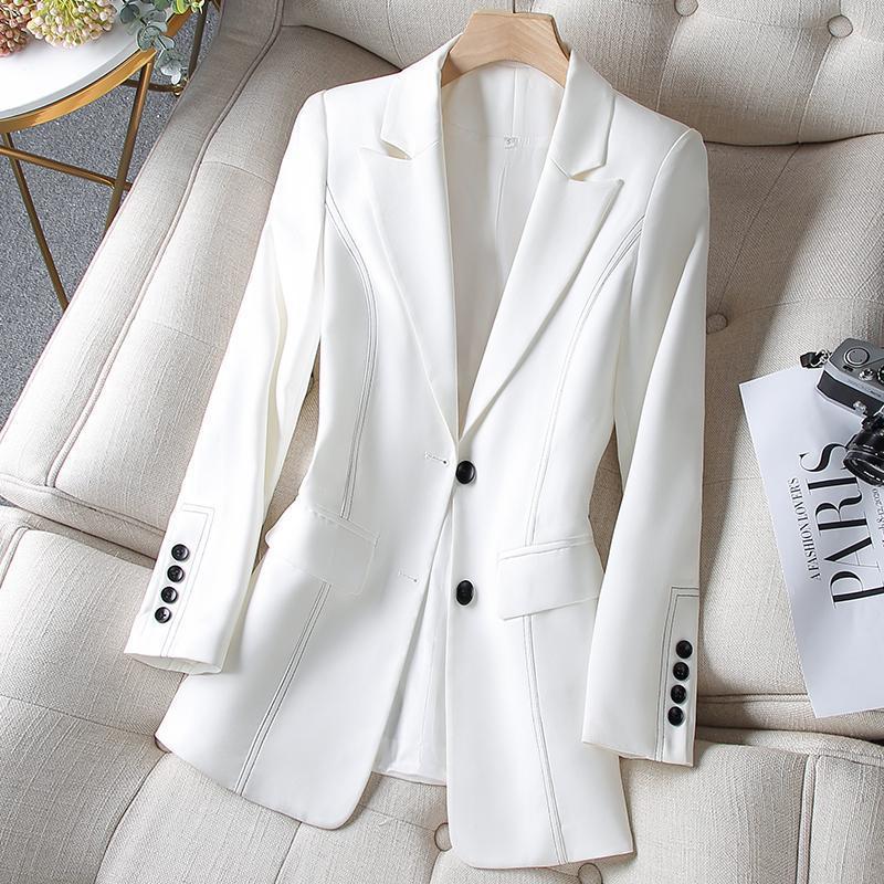 Nouvelle veste de blazer forme - Women Formal Wear Black And White avis et prix