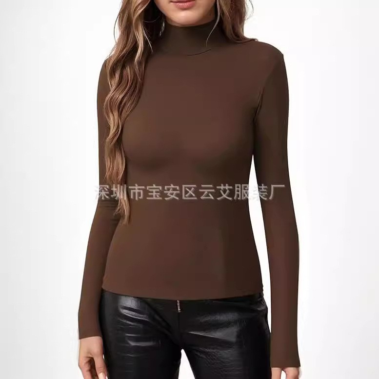 T-shirt en maille à col roulé  - Turtleneck Bodysuit Office avis et prix