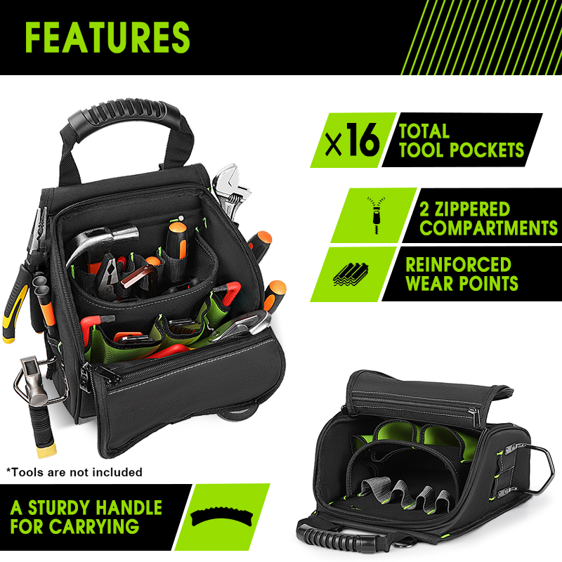 Pochette à outils pour électri - Shoulder Bag Structured avis et prix