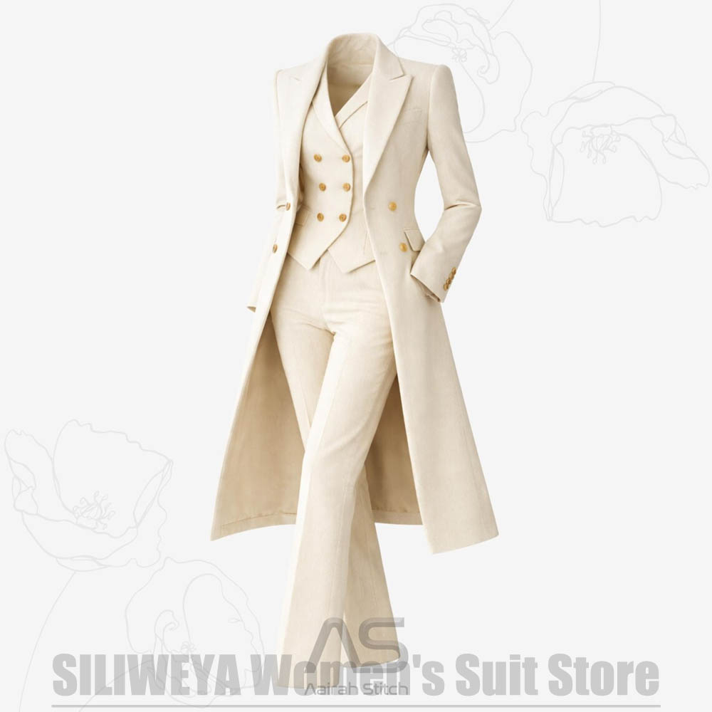Costume 3 Pièces Femme Élégant - Women'S Formal Wear Wedding avis et prix