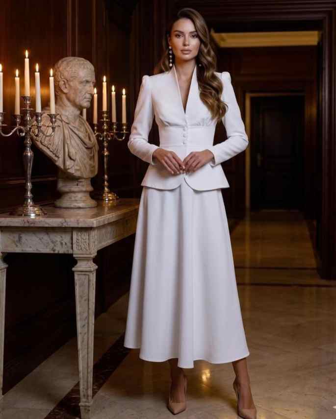 Ensemble tailleur élégant deux - Women Formal Wear With Skirt avis et prix