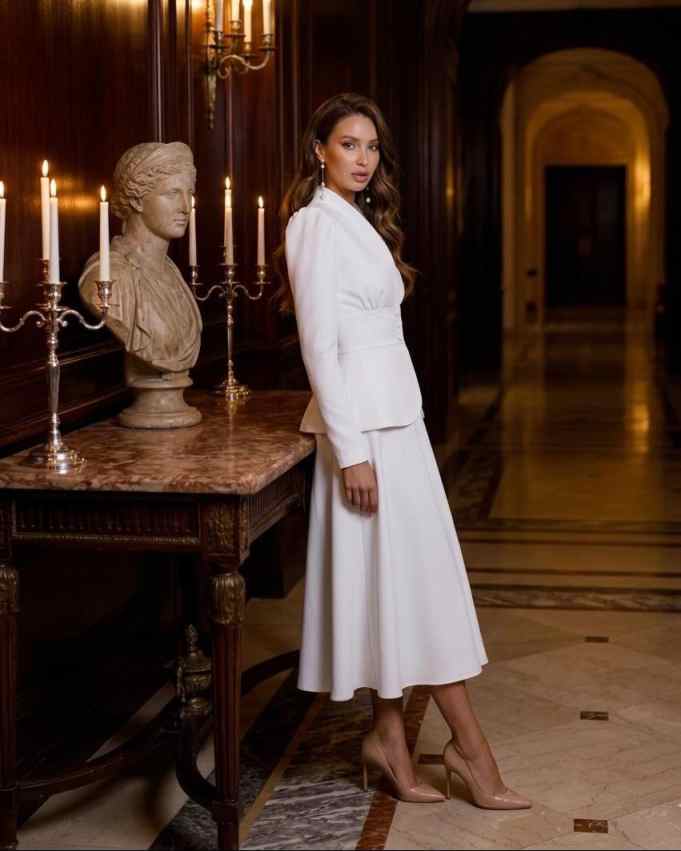 Ensemble tailleur élégant deux - Women Formal Wear With Skirt avis et prix