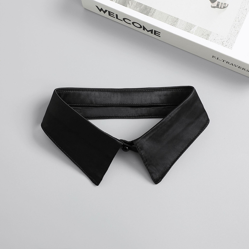 Faux col détachable pour femme - Women Formal Wear Black And White avis et prix