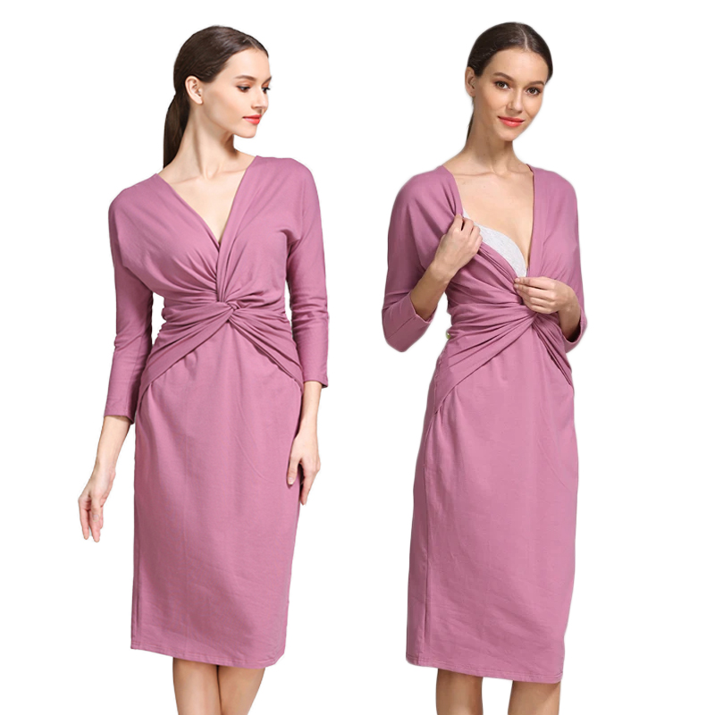 Robe de maternité et d'allaite - Wrap Dress Work avis et prix
