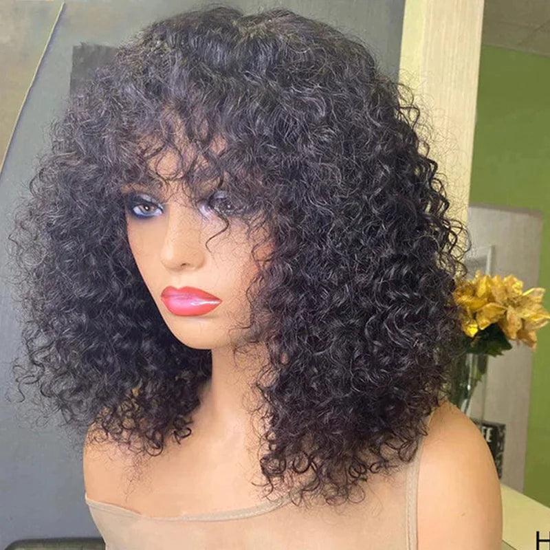 Perruque courte Jerry Curly Wa - Formal Wear Hairstyles For Women avis et prix