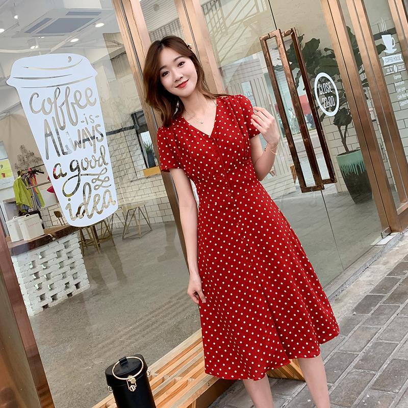 Robe mi-longue en mousseline d - Wrap Dress Work avis et prix